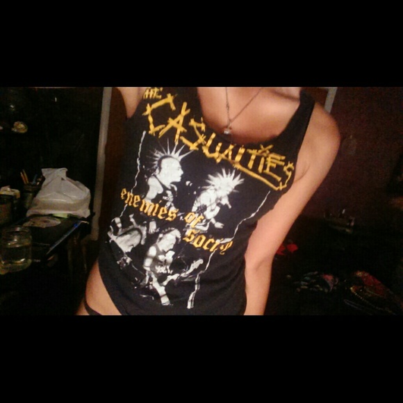 Casualties punk tank top