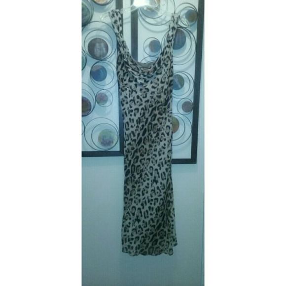 Leopard print dress