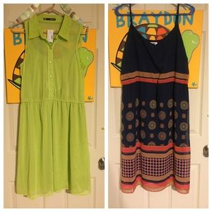 Maurice's and Old Navy Dresses