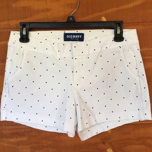 J. Crew lookalike Polka Dot Chino shorts
