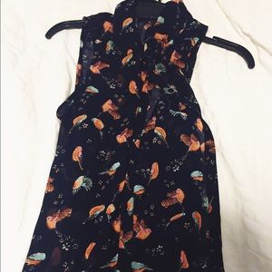 Swallows button up