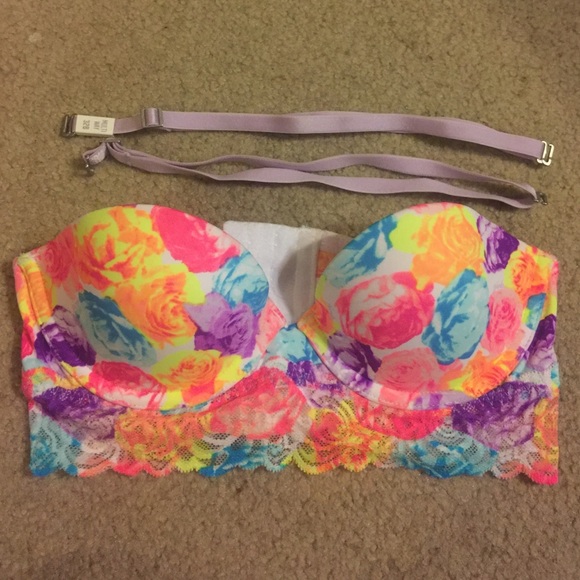 VS Victorias Secret PINK Convertible strapless bra