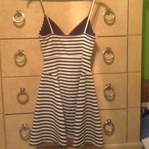 Striped Spaghetti Strap Dress - Picture 2 of 2