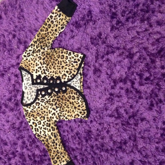 Leopard vest