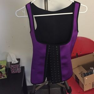 Purple Vest Waist Trainer