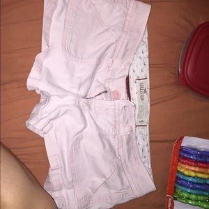 Light pink hollister shorts!