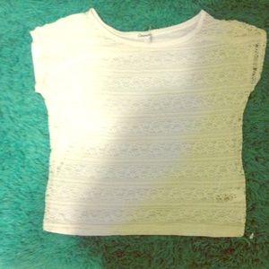 Laced tee shirt