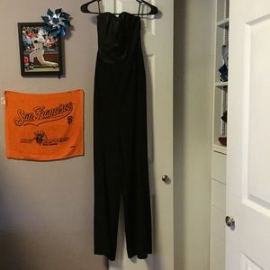 All black Forever 21 jumpsuit