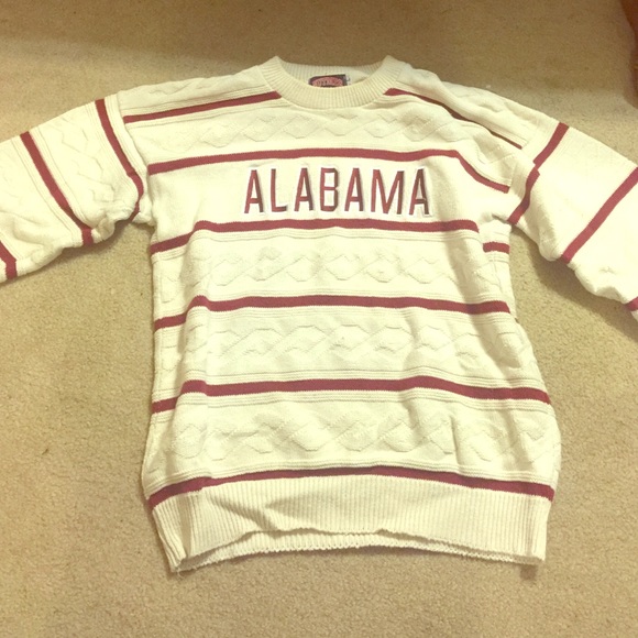 ALABAMA UNIVERSITY cashmere sweater