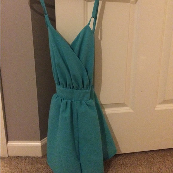 Open back romper