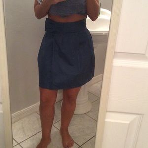 BCBG Blue Highwaisted Skirt- SZ 4