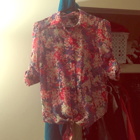 flower blouse - Picture 1 of 1