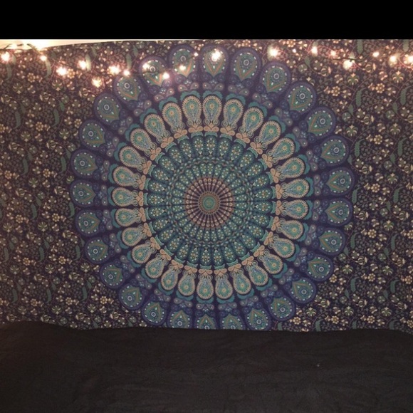 Tapestry - Blue Medallion