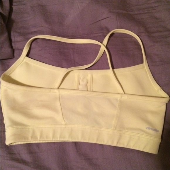❗️SOLD ON MERCARI❗️Yellow Climalite Adidas Bra - Picture 2 of 3