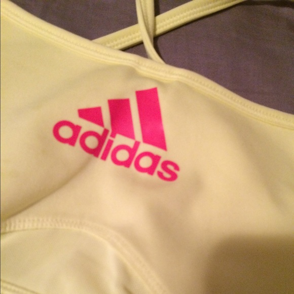 ❗️SOLD ON MERCARI❗️Yellow Climalite Adidas Bra - Picture 3 of 3