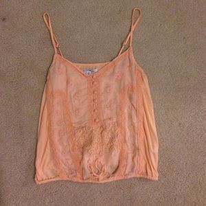 Light Coral lace top