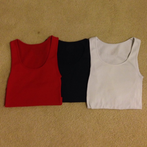 3 Sugar Lip tight tanks