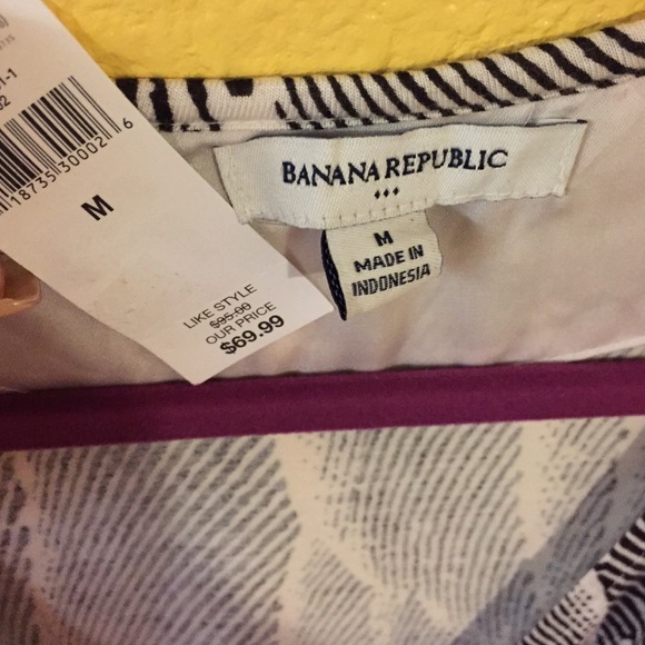 Stripped black / white Dress - Picture 3 of 4