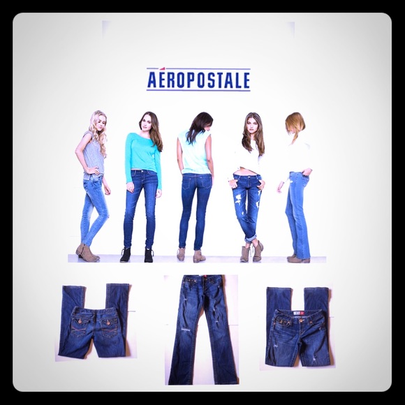 👖Juniors Aeropostale Skinny Jeans. Sz 1/2R 👖