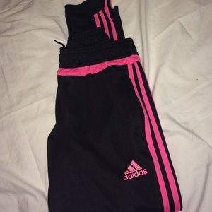 pink Adidas sweats