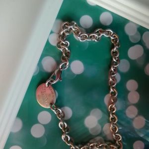 Tiffanys necklace and braclet