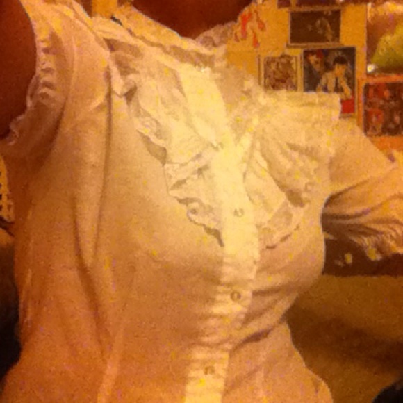 ⭕️traded⭕️ vintage cute lil Lolita ass button up - Picture 3 of 4