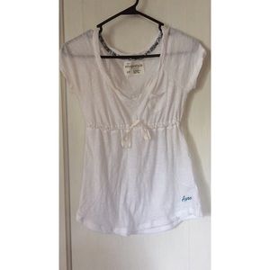 White Aeropostale top