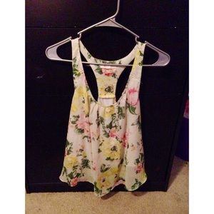floral garden tank top.