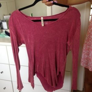 Maroon long sleeve