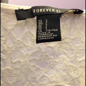 Forever 21 white party dress!!