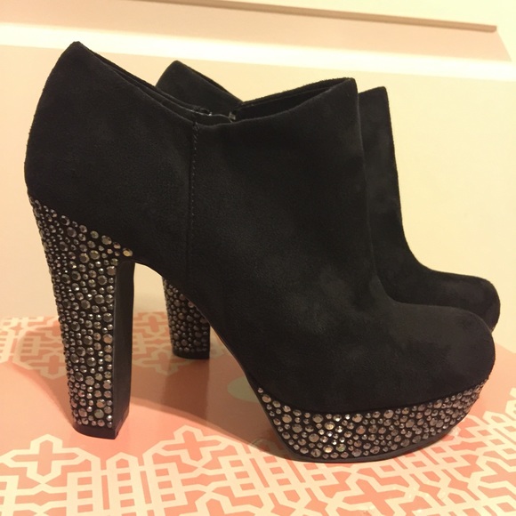 Platform Wedge Booties
