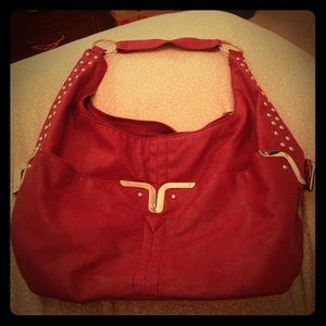 Raspberry purse