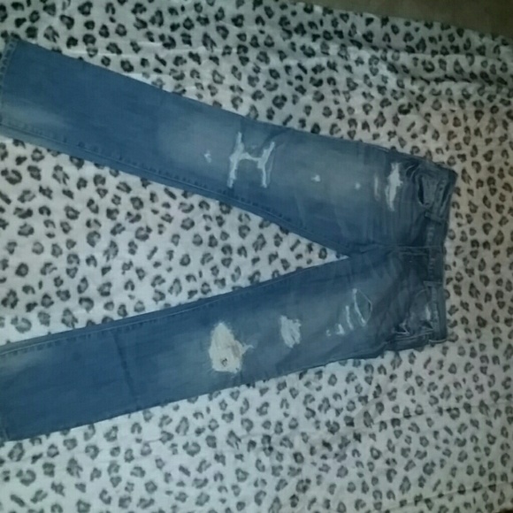 Hollister distressed jeans