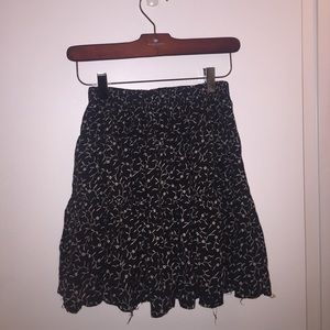 Brandy Melville floral skirt