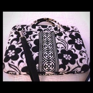 Vera Bradley Night and Day Pattern Laptop Bag