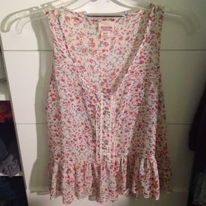 Floral tank top