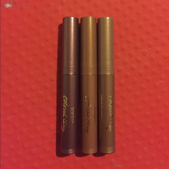 3 Tarte Colored clay eyeshadow