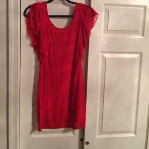 Red Lace H&M Dress