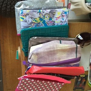 Lot of makeup bags