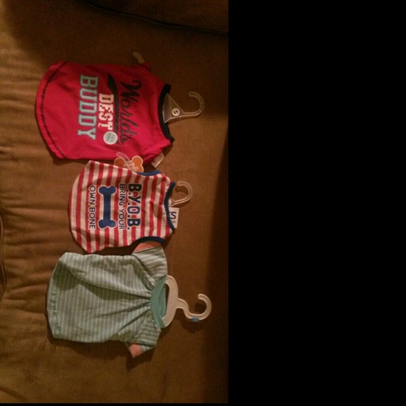 3 adorable dog shirts