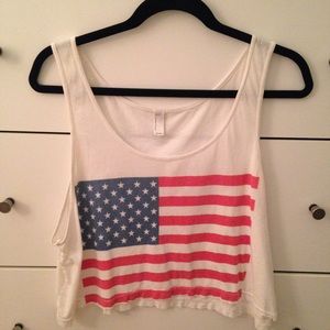 American Flag tank top!