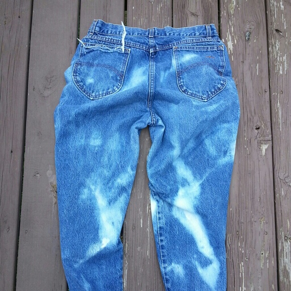 Vintage Denim Ripped Jeans - Picture 4 of 4