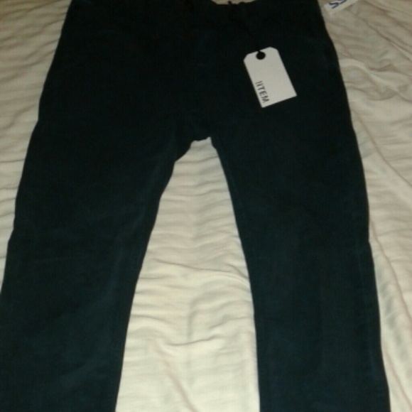 Dark Blue/Green Skinny Jeans - Picture 1 of 3