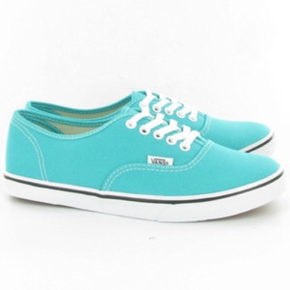 Turquoise Vans