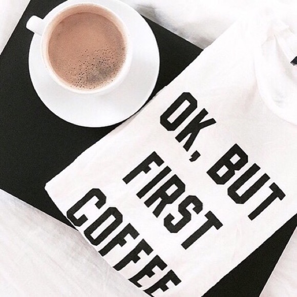 French Pastry Tops - Ok, But First Coffee Muscle Tee