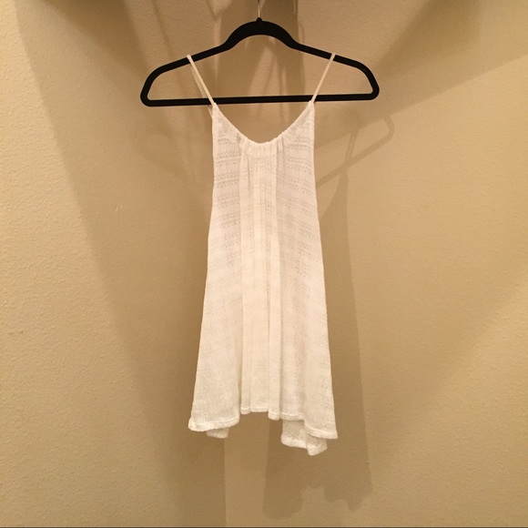 Pins & Needles Tops - Pins And Needles white tank top