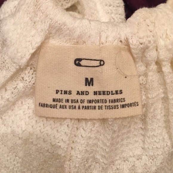 Pins And Needles white tank top - Picture 3 of 3