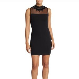 Embellished black dress