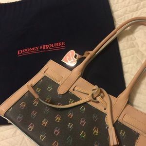 Authentic Dooney & Bourke mini shoulder bag