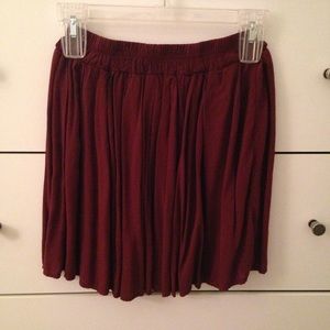 Maroon Brandy Melville skirt!